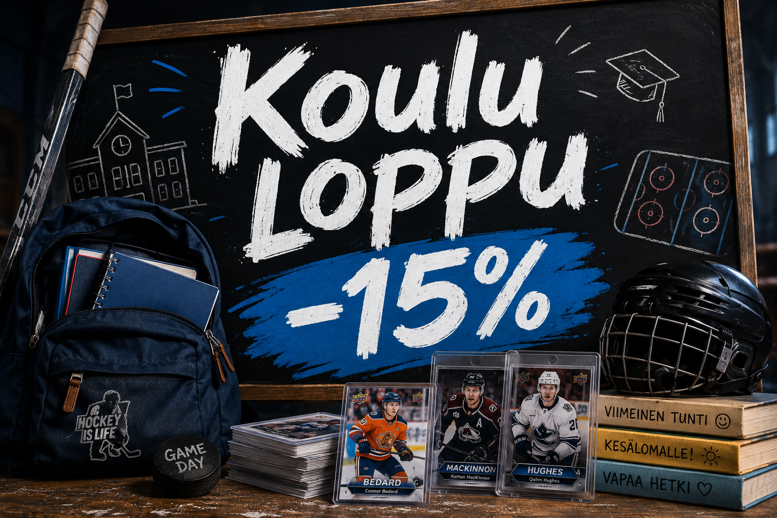 Koulu loppu -ale